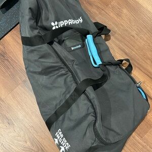 UPPAbaby Black and Blue Kids Car Seat Travel Bag